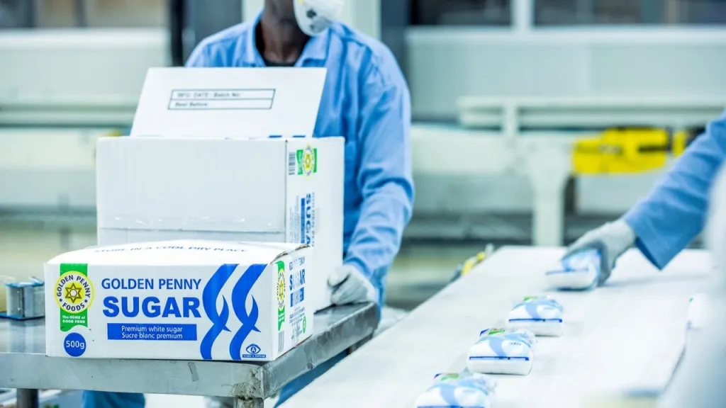 Packaged sugar production
